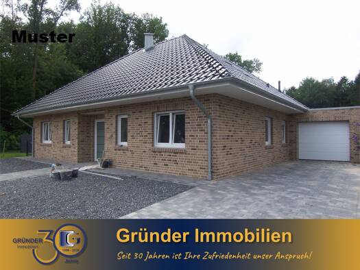 Bungalow zum Kauf - Erstbezug provisionsfrei 370.000 € 3 Zimmer 113,1 m² Walchum 26907