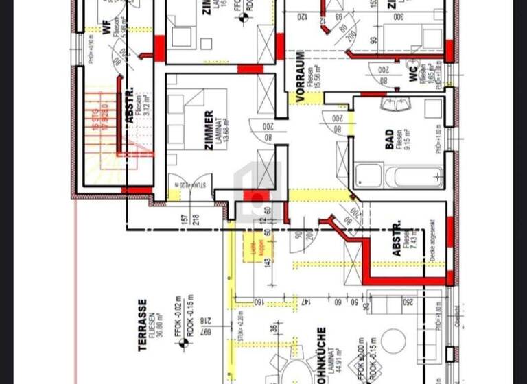 Wohnung zur Miete 2.800 € 4 Zimmer 140 m² Sankt Peter Graz 8042