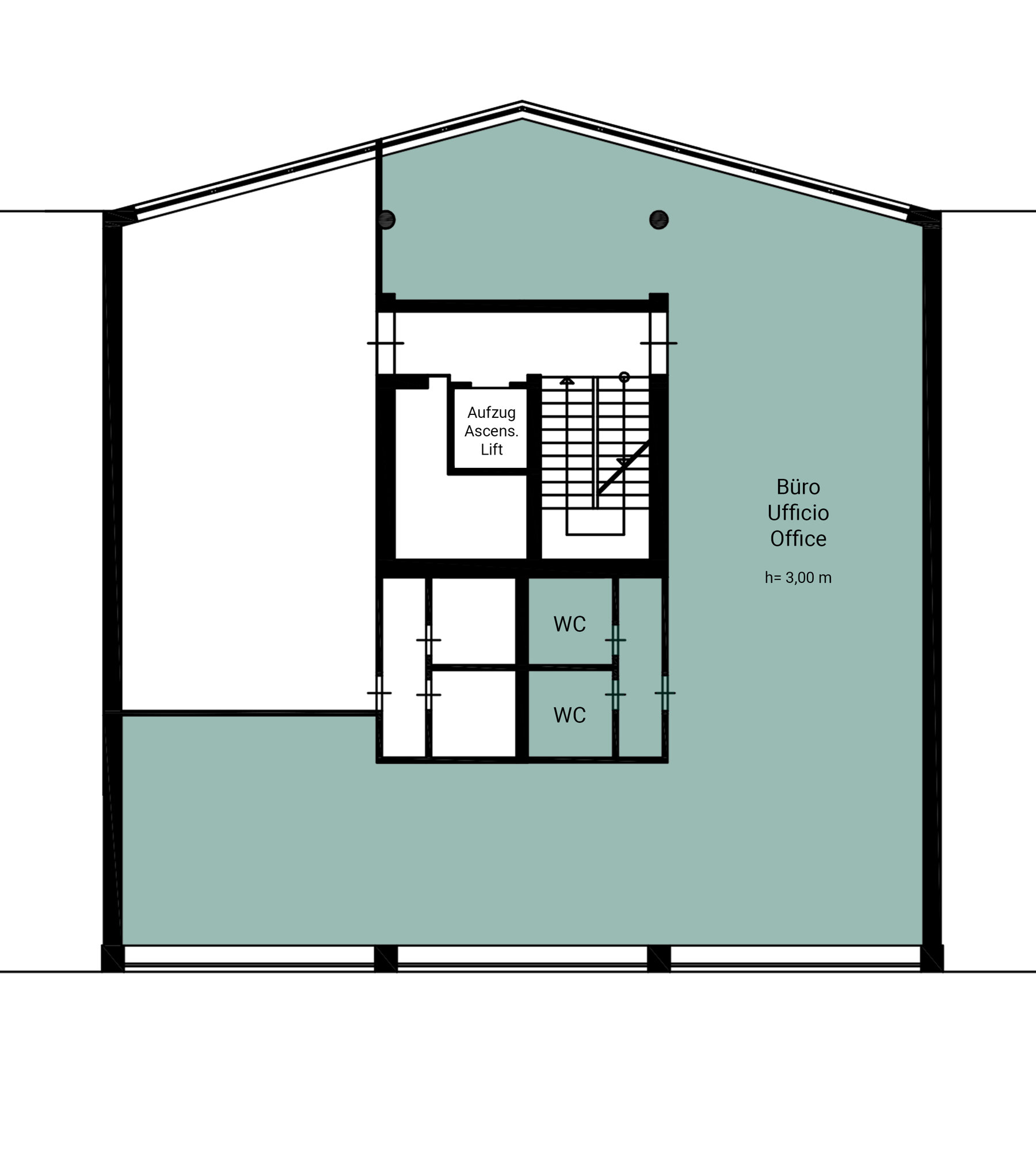 Büro-/Praxisfläche zur Miete 1.200 € Gewerbezone Kalten Keller 1 Barbian 39040