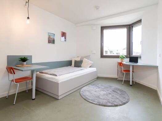 Studio zur Miete 464 € 1 Zimmer 24,4 m² 1. Geschoss frei ab 01.09.2026 Ellen-Ammann-Straße 8 Bamberg Bamberg 96052