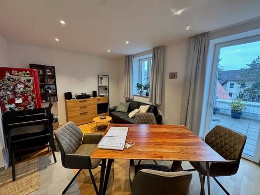 Terrassenwohnung zur Miete 965 € 2 Zimmer 55 m² Geschoss 2/3 frei ab 15.05.2026 Wöhrstraße 13 Erlangen-Nord Erlangen 91054