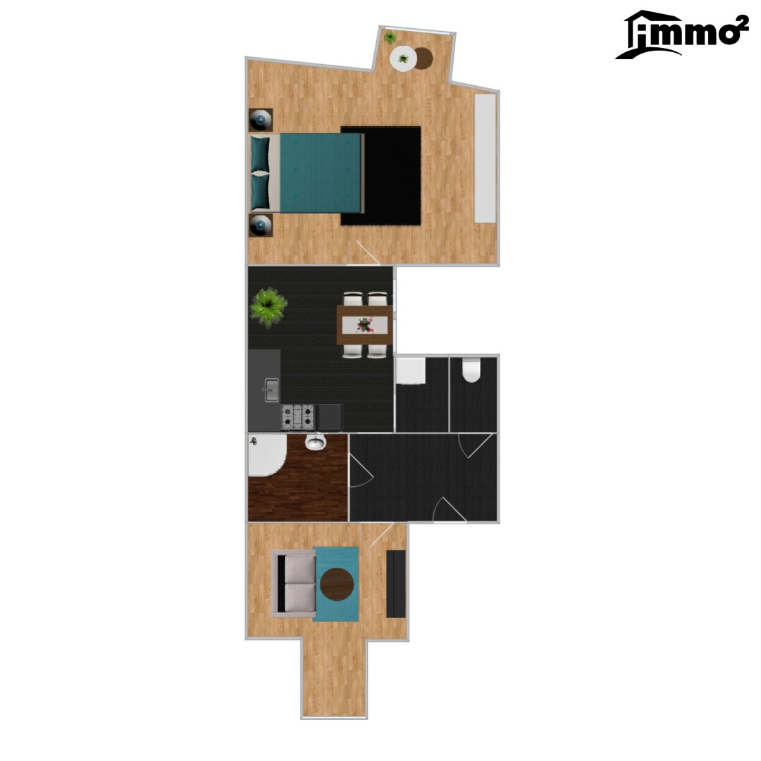 Wohnung zum Kauf 185.000 € 2 Zimmer 67,6 m²<br/>Wohnfläche 3.<br/>Geschoss 01.04.2025<br/>Verfügbarkeit Lind Villach 9500