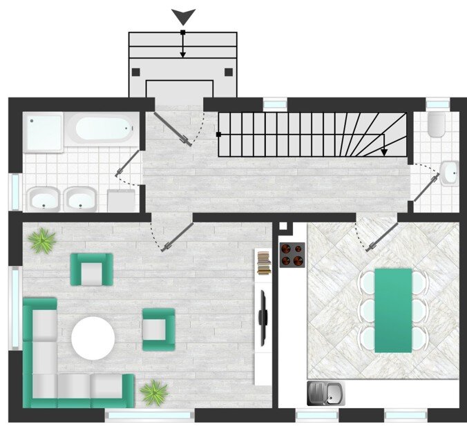 Doppelhaushälfte zum Kauf 499.000 € 6 Zimmer 135 m²<br/>Wohnfläche 479 m²<br/>Grundstück Töging Töging 84513