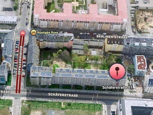 Außenstellplatz zur Miete provisionsfrei 51 € Schäferstr. 51 Friedrichstadt Dresden 01067