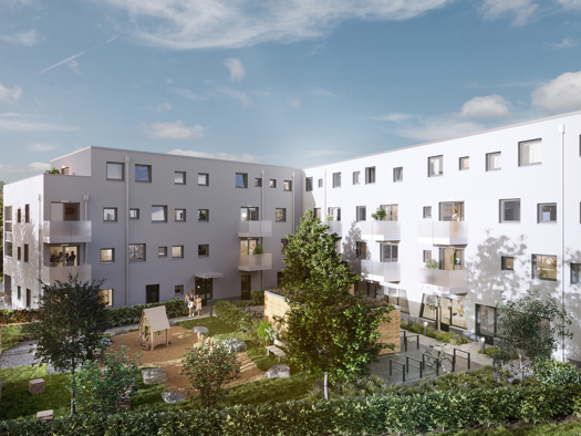 Wohnung zum Kauf - Erstbezug provisionsfrei als Kapitalanlage geeignet 445.000 € 2 Zimmer 44 m² Jägerstraße 29-31 Karlsfeld 85757