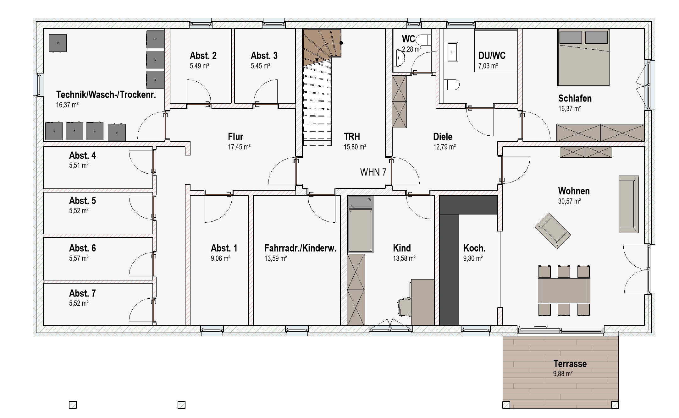 Wohnung zum Kauf provisionsfrei 350.000 € 3 Zimmer 96 m²<br/>Wohnfläche EG<br/>Geschoss ab sofort<br/>Verfügbarkeit Grünstadter Straße 1 Obersülzen 67271