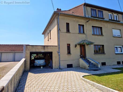 Doppelhaushälfte zum Kauf 130.000 € 4 Zimmer 166 m² 1.191 m² Grundstück Centre Ville Sarreguemines 57200