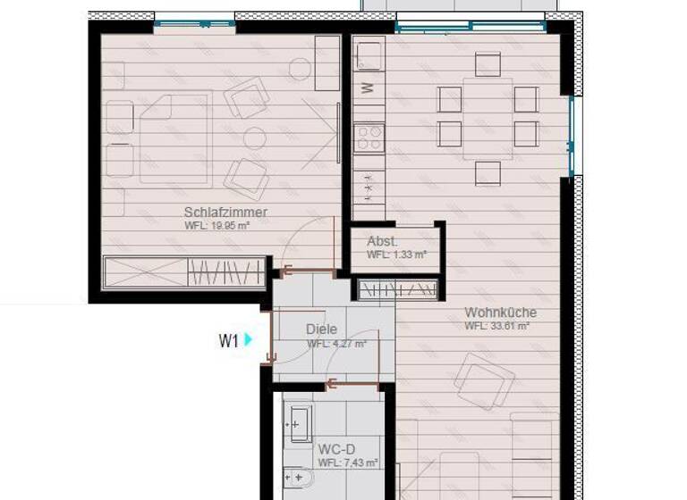 Wohnung zum Kauf - Erstbezug provisionsfrei 310.288 € 2 Zimmer 70,2 m² Lennep Remscheid 42897