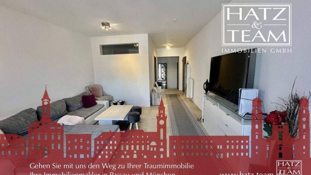 Wohnung zur Miete 830 € 2 Zimmer 80,7 m² 2. Geschoss Innstadt Passau 94032