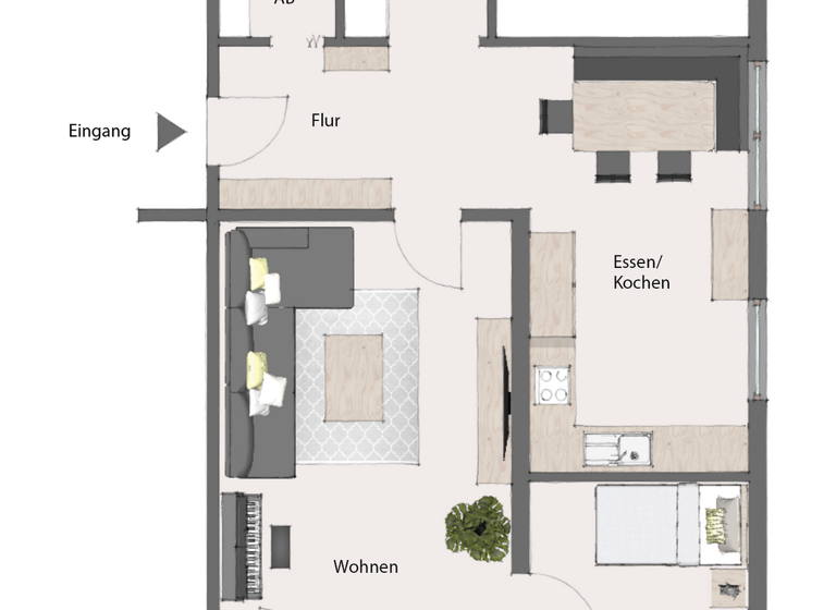 Wohnung zum Kauf 359.000 € 3,5 Zimmer 94 m² Heilbronn 74072