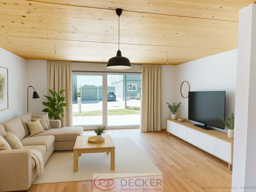 Doppelhaushälfte zum Kauf 622.100 € 6 Zimmer 143 m² 205 m² Grundstück Bergham Eiselfing 83549