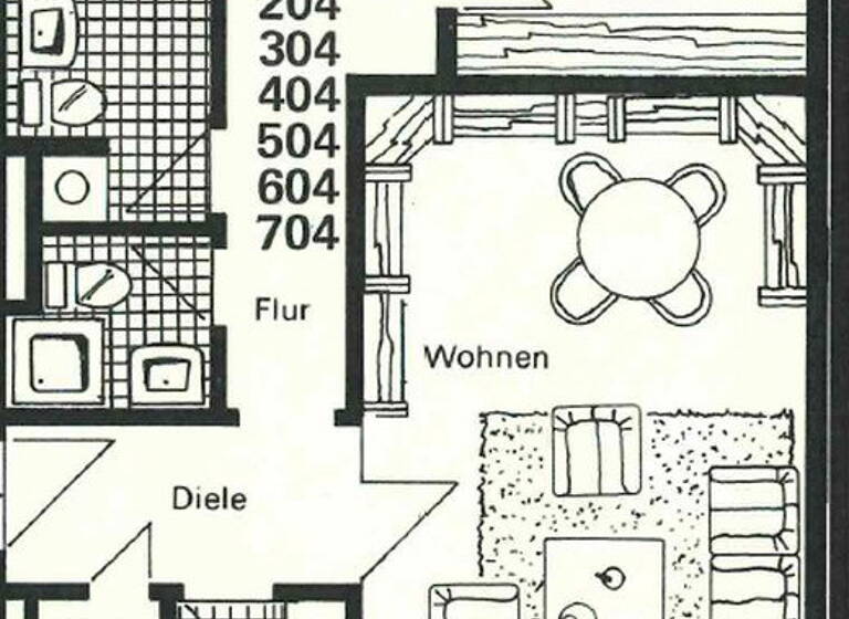 Wohnung zur Miete 1.470 € 3 Zimmer 93,5 m² 3. Geschoss Möhringen Stuttgart 70567