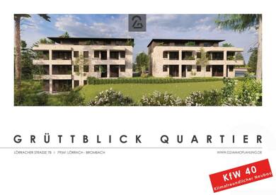 Terrassenwohnung zum Kauf - Neubau provisionsfrei als Kapitalanlage geeignet 540.000 € 3 Zimmer 98,9 m² Lörracherstrasse 78 Brombach Lörrach 79541