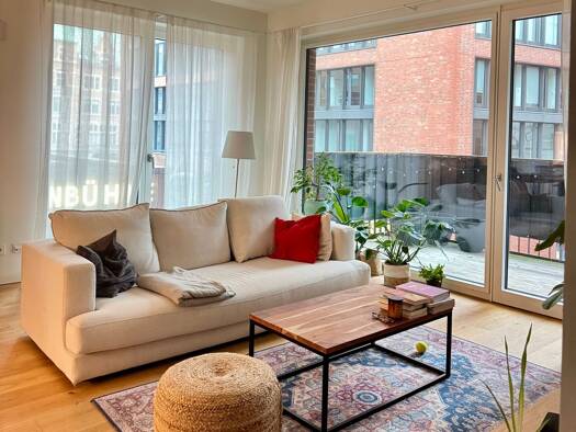 Wohnung zur Miete 1.500 € 2 Zimmer 66 m² Geschoss 1/6 frei ab 01.01.2026 Singapurstraße HafenCity Hamburg 20457