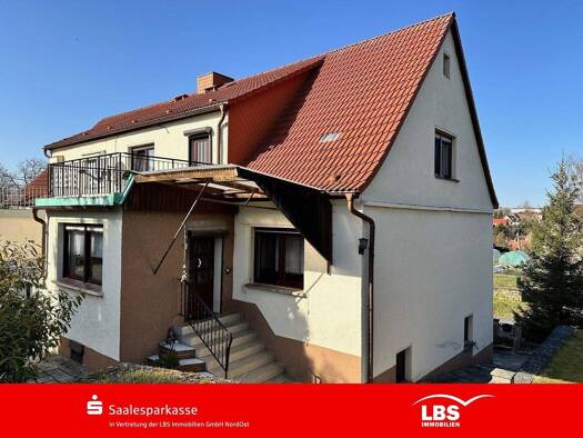 Doppelhaushälfte zum Kauf 79.000 € 4 Zimmer 120 m² 703 m² Grundstück frei ab sofort Schmon 06268