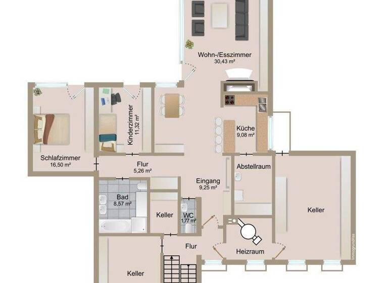 Mehrfamilienhaus zum Kauf 450.000 € 7 Zimmer 215,8 m² 646 m² Grundstück Altenburg Reutlingen 72768