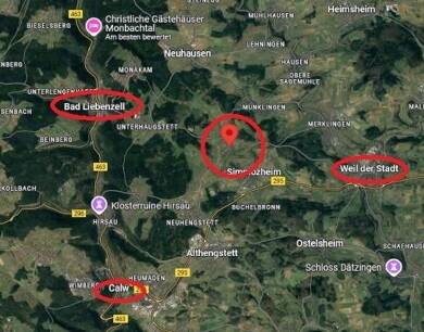 Wohnung zum Kauf 299.000 € 3 Zimmer 54 m² 3. Geschoss Möttlingen Bad Liebenzell 75378
