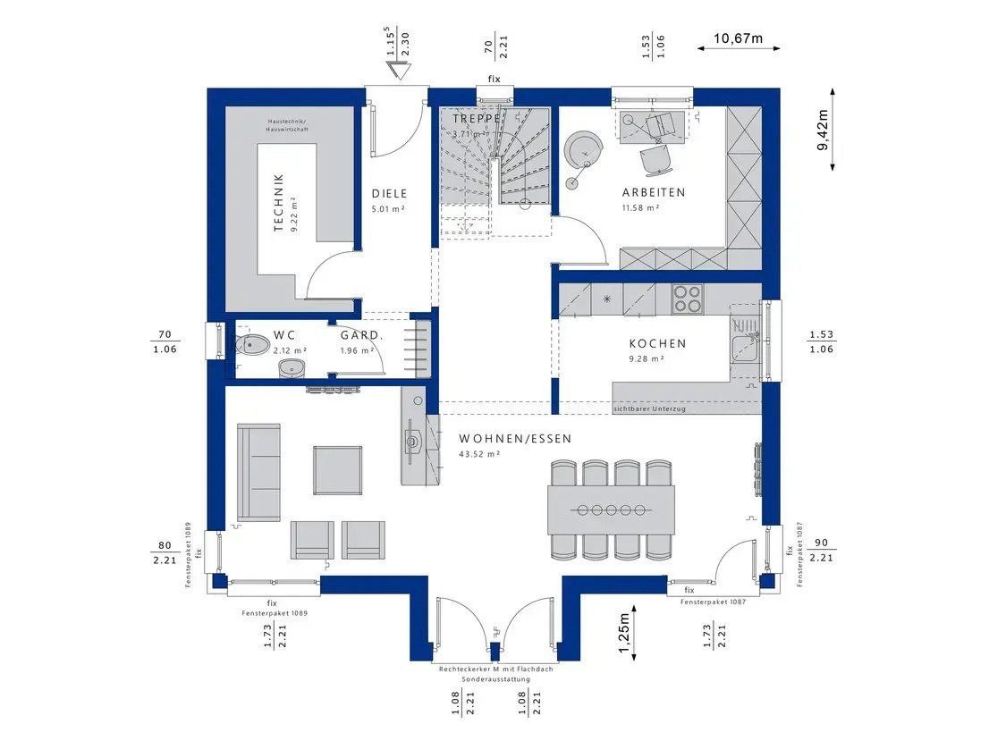 Haus zum Kauf 479.889 € 6 Zimmer 165 m²<br/>Wohnfläche 432 m²<br/>Grundstück Alzey Alzey 55232