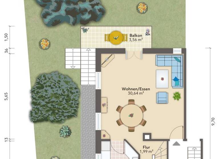 Maisonette zum Kauf provisionsfrei 220.000 € 3 Zimmer 90 m² Ochsenfurt 97199