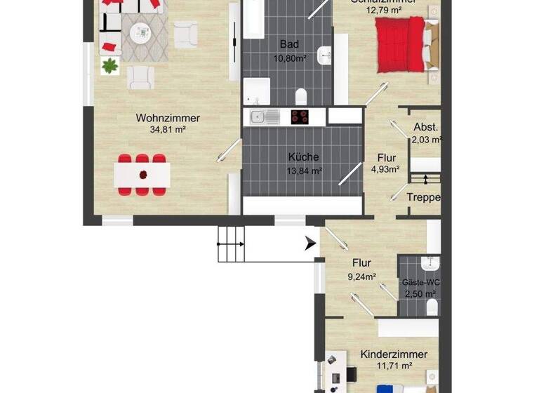 Doppelhaushälfte zum Kauf 311.000 € 5 Zimmer 153,8 m² 817 m² Grundstück frei ab sofort Irxleben 39167