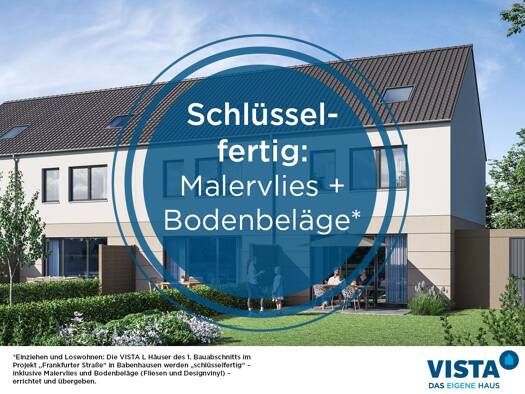 Reihenmittelhaus zum Kauf - Neubau 455.900 € 4,5 Zimmer 129 m² 170 m² Grundstück Frankfurter Straße Babenhausen Babenhausen 64832