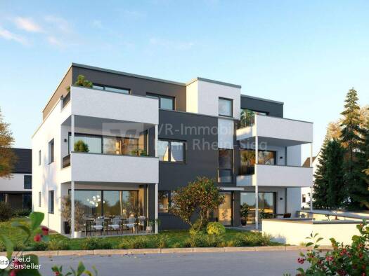 Wohnung zum Kauf - Erstbezug provisionsfrei 419.000 € 2 Zimmer 73,7 m² 2. Geschoss Spich Troisdorf 53842