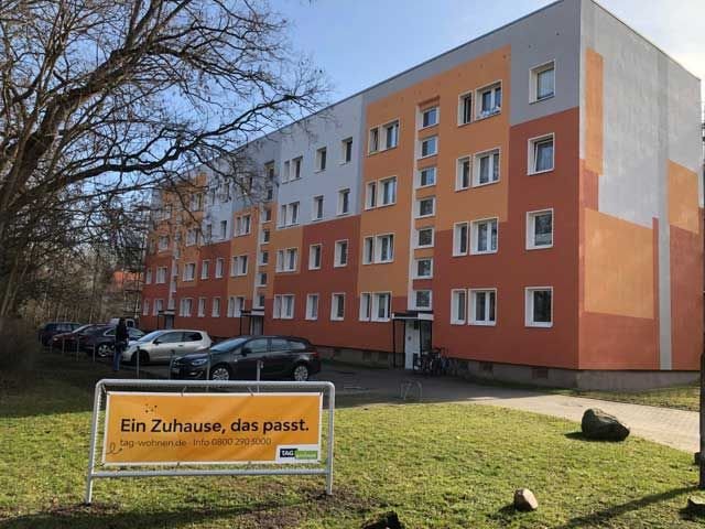 Wohnung zur Miete 330 € 3 Zimmer 59,9 m²<br/>Wohnfläche 1.<br/>Geschoss Kastanienweg 47 Bernburg Bernburg (Saale) 06406