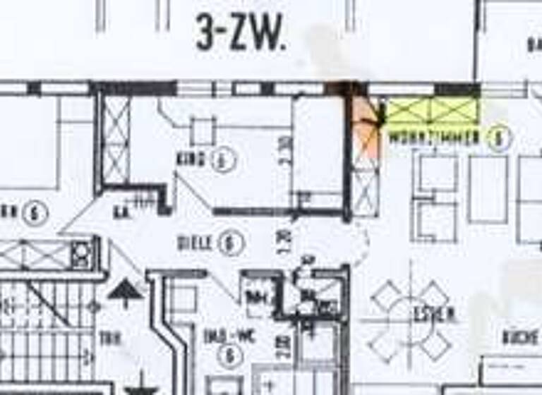 WG-Zimmer zur Miete 1.070 € 3 Zimmer 77 m² Geschoss 2/3 frei ab 15.04.2026 Terrassenstraße 1 Söllingen Pfinztal 76327