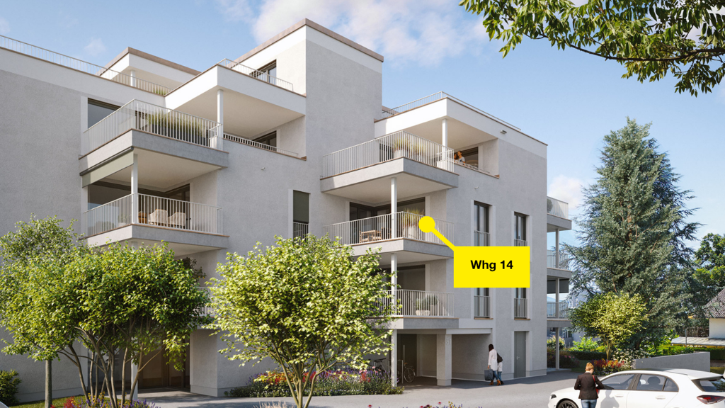 Terrassenwohnung zum Kauf - Erstbezug 389.000 € 2 Zimmer 50,2 m² 2. Geschoss Riedergasse 51 Bregenz 6900