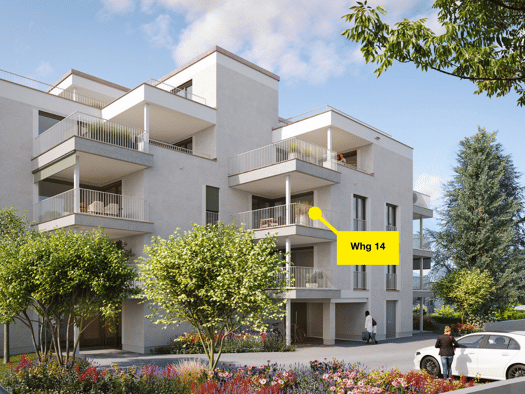 Terrassenwohnung zum Kauf - Erstbezug 389.000 € 2 Zimmer 50,2 m² 2. Geschoss Riedergasse 51 Bregenz 6900