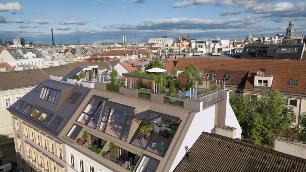 Wohnung zum Kauf - Erstbezug 2.290.000 € 6 Zimmer 191,1 m² 4. Geschoss Blattgasse 11 Wien 1030