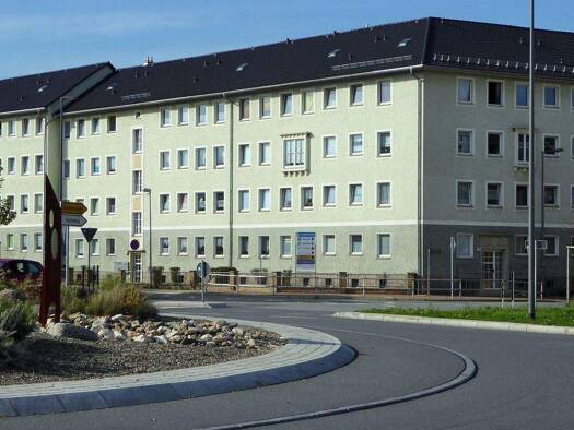 Wohnung zur Miete 267 € 2 Zimmer 46 m² 3. Geschoss Kulmstr. 1 Saalfeld Saalfeld/Saale 07318