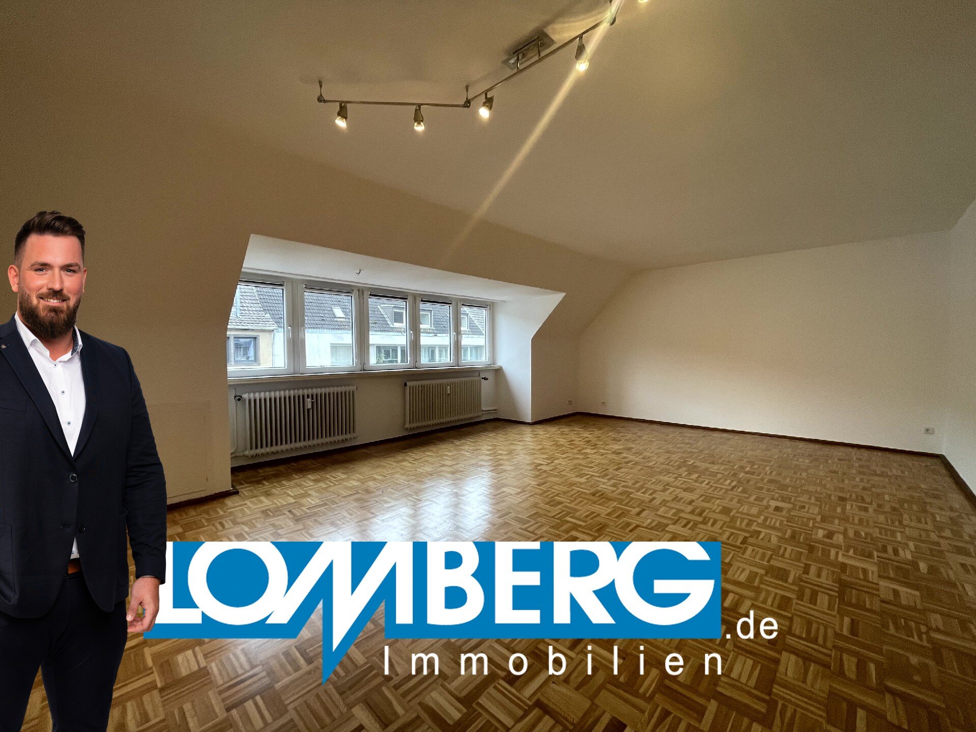 Maisonette zur Miete 695 € 3 Zimmer 110 m²<br/>Wohnfläche 3.<br/>Geschoss Vier Wälle Krefeld 47798