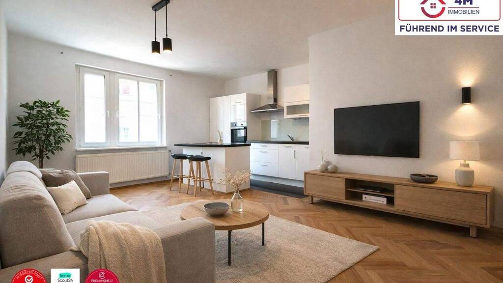 Wohnung zum Kauf 374.000 € 3 Zimmer 76 m² 3. Geschoss Wien 1190