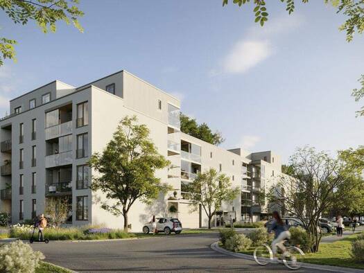 Wohnung zum Kauf - Erstbezug provisionsfrei 479.000 € 2 Zimmer 56,6 m² 3. Geschoss Pommernstr. 2 Eching 85386