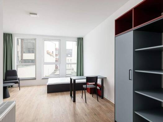 Wohnung zur Miete 595 € 1 Zimmer 32 m² 2. Geschoss Johannisgasse 26 Zentrum-Südost Mitte 04103