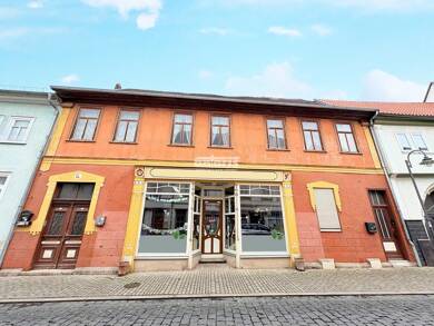 Wohn- und Geschäftshaus zum Kauf als Kapitalanlage geeignet 169.000 € 725 m² 484 m² Grundstück Bad Langensalza Bad Langensalza 99947