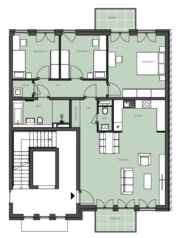 Wohnung zum Kauf provisionsfrei 628.000 € 4 Zimmer 101,8 m²<br/>Wohnfläche EG<br/>Geschoss ab sofort<br/>Verfügbarkeit Schillerstraße 23 Wilhelmsruh Berlin 13158