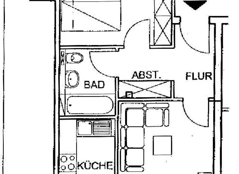 Wohnung zur Miete 350 € 2 Zimmer 58,7 m²<br/>Wohnfläche Dachgeschoss<br/>Geschoss Gerhart-Hauptmann-Str. 26 Innenstadt Gera 07546