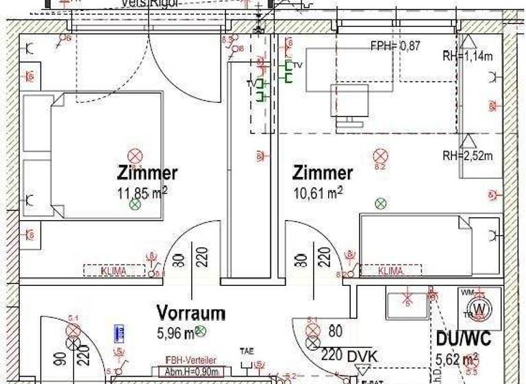 Wohnung zur Miete 3.123 € 4,5 Zimmer 131 m² 6. Geschoss Wien 1160