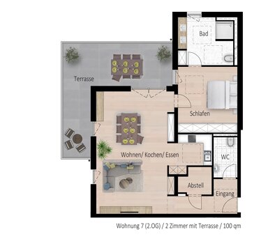 Wohnung zum Kauf provisionsfrei 415.000 € 2 Zimmer 100 m² 2. Geschoss frei ab sofort Hauptstraße 87 Urloffen Appenweier 77767