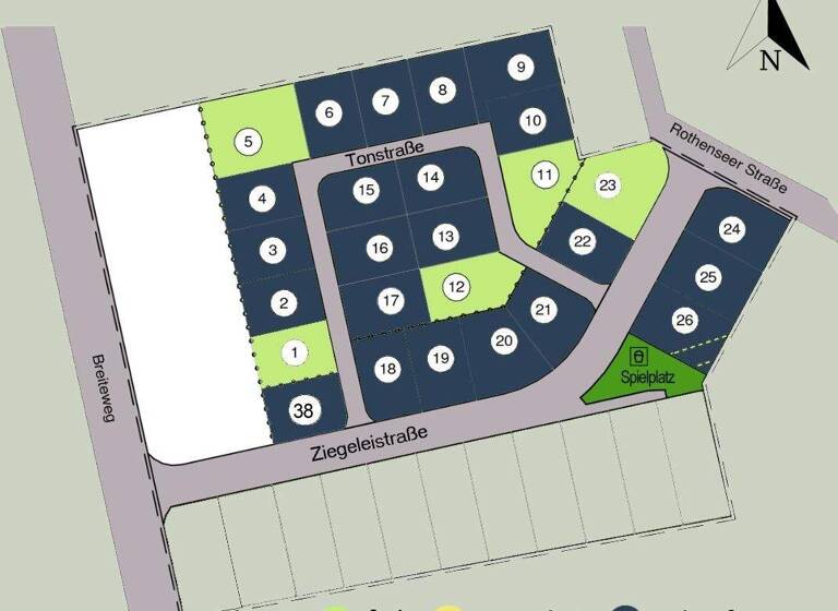 Grundstück zum Kauf provisionsfrei 133.500 € 540 m² Grundstück Tonstraße Barleben 39179