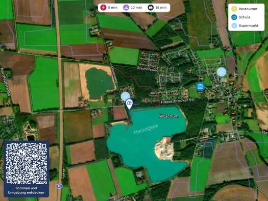 Grundstück zum Kauf 96.000 € 1.200 m² Grundstück Walchum Walchum 26907
