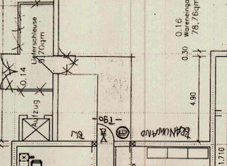 Lagerhalle zur Miete provisionsfrei 3,50 € 143,3 m² Lagerfläche Westend Fulda 36041