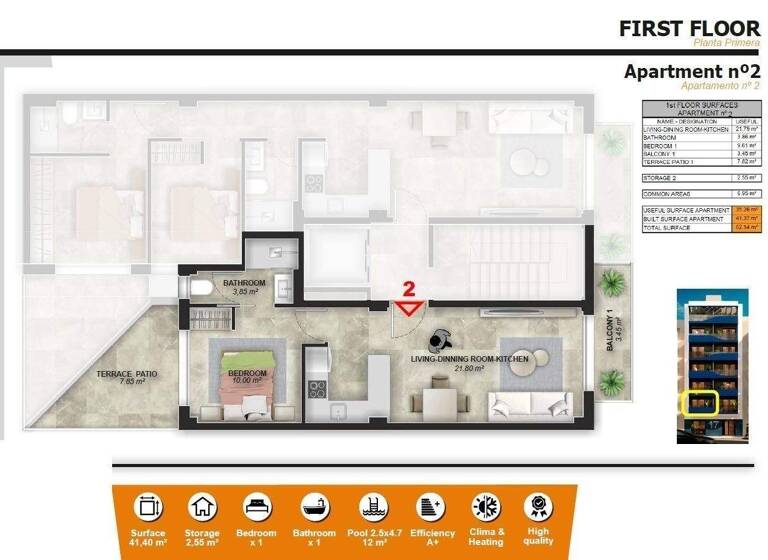 Wohnung zum Kauf 185.000 € 62 m² Torrevieja 03180