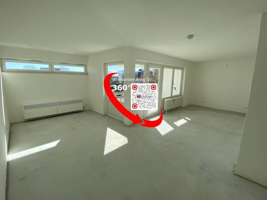 Wohnung zur Miete 417 € 2 Zimmer 68,3 m² 3. Geschoss frei ab sofort Stralsunder Ring 5 Westhagen Wolfsburg 38444