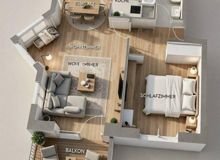 Wohnung zum Kauf 125.000 € 2 Zimmer 63,3 m² Meiningen 98617