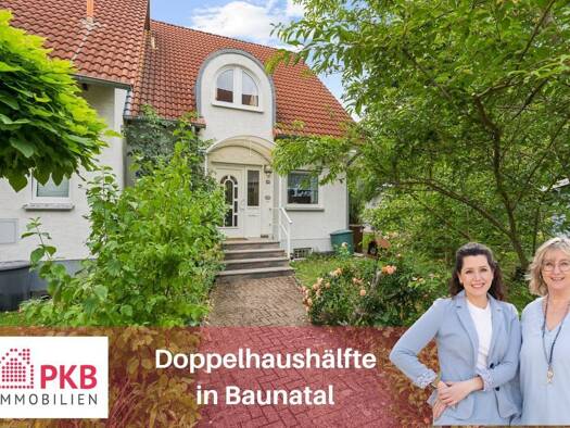 Doppelhaushälfte zum Kauf 385.000 € 4 Zimmer 111,5 m² 317 m² Grundstück Großenritte Baunatal 34225