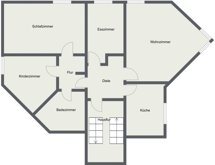 Wohnung zum Kauf 249.000 € 4 Zimmer 92 m²<br/>Wohnfläche 1.<br/>Geschoss ab sofort<br/>Verfügbarkeit Herne-Süd Herne 44625