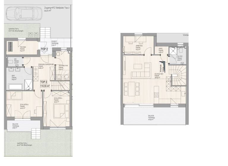 Reihenmittelhaus zum Kauf 815.000 € 3 Zimmer 110,6 m² Weißenbach am Attersee 4853